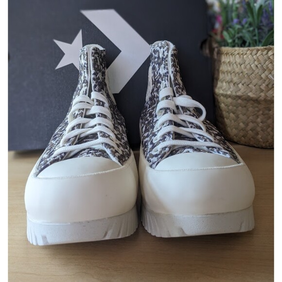 NIB Converse CTAS Desert Camo Lugged 2.0 Jacquard Platform High Top Shoes W9 M7 - Picture 6 of 12